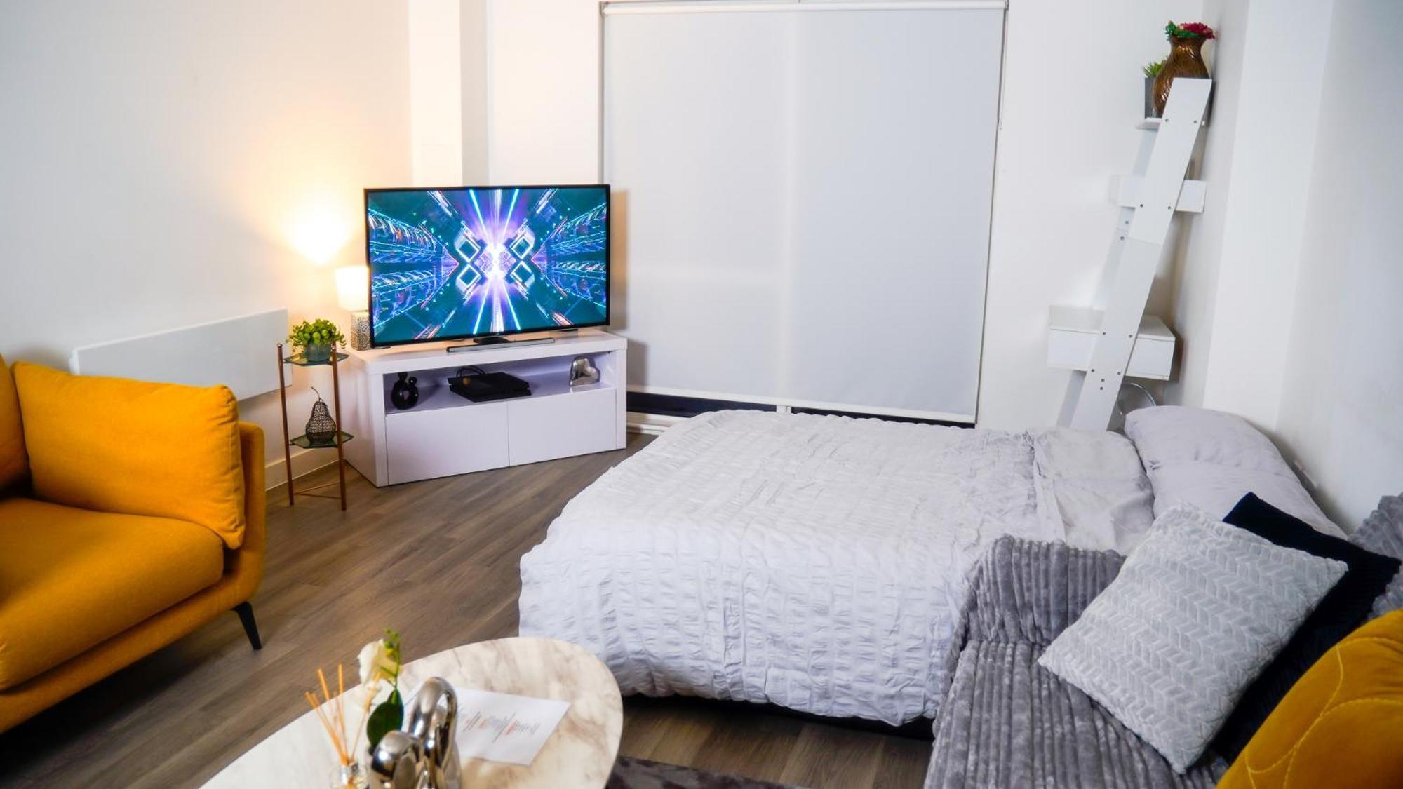 Manchester City Centre Apt With Balcony & Free Parking - Including Free 1-Hour Late Check-Out For Bookings On The 29Th 31St May, Justeat Voucher For 2-Night Stays Minimum! Eksteriør bilde