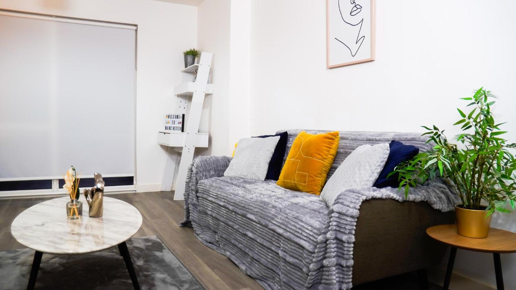 Manchester City Centre Apt With Balcony & Free Parking - Including Free 1-Hour Late Check-Out For Bookings On The 29Th 31St May, Justeat Voucher For 2-Night Stays Minimum! Eksteriør bilde